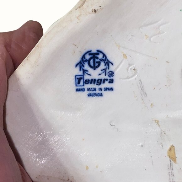 Vintage 1970's Tengra Hand-Painted Porcelain Figurine Girl With Ducks Made In Sp - Picture 2 of 8